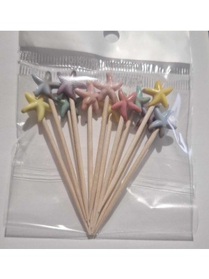 Genel Tedarik Pasta Kürdanı,pasta SÜSÜ,CUPCAKESÜSÜ,10LU