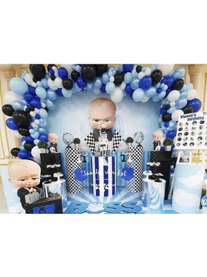 Store Modalist Patron Bebek Balon Konsepti -100 Adet +Balon Zinciri Hediye New Desinger 744636