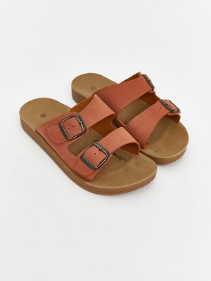 Lc Waikiki Yeni Sezon Çift Bantlı Kadın Terlik