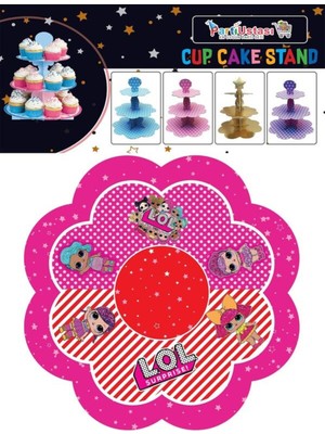 Mutlu Anılar Parti Evi Lol Cupcake Standı