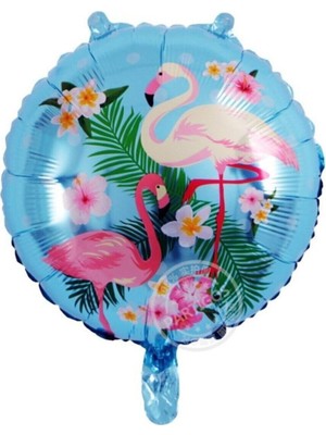 Flamingo Temalı Baskılı Folyo Balon