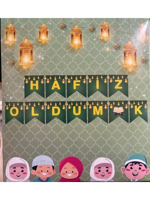 Hafız Oldum - K Yeşil Uzar Yazı 190CM