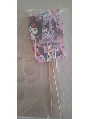 Temalı 10LU Kuromi Kürdan Seti