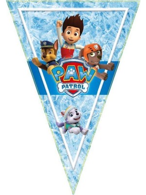 2 Metre Paw Patrol Flama Doğum Günü Bayrak Afişi