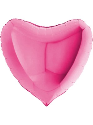 KİKA Kalp Folyo Balon 18" -Pembe-