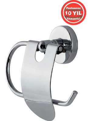 Banyom Home Krom Paslanmaz Pirinç Karaca Tuvalet Kağıtlık