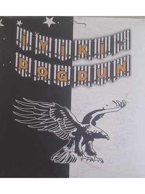 Iyiki Doğdun Banner,sarıkırmızı,sarı Lacivert Desenli,resimli Taraftar Banner,flama