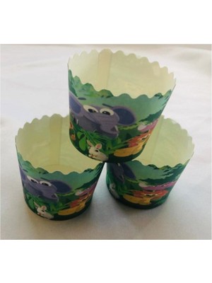 Safari Cupcake Kabı 25 Adet