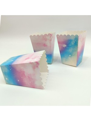 Gökkuşağı Galaksi Mısır (Popcorn) Kutusu (8 Adet)
