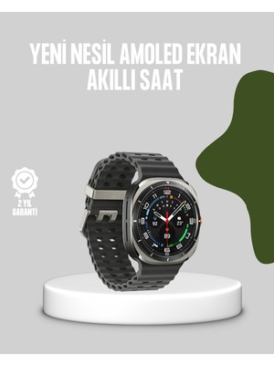 LTG Nova Akıllı Saat Kablosuz Şarj Arama Cevaplama ve Geniş Ekran Desteği