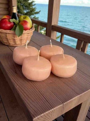 İV BLUE PURPLE Iv Blue Purple 6 Adet Pudra Pembe Citronella ve Lavanta Karışımı Sineksavar Suda Yüzen Mum