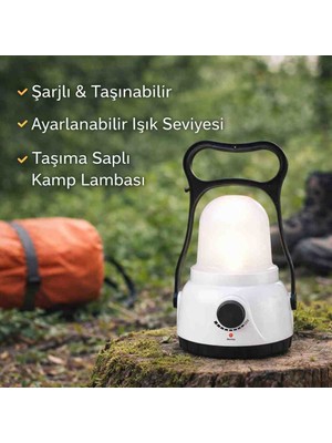 Cata CT-9950 Abant Şarjlı Gemici El Feneri Dimmerli