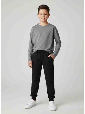 Özsa Erkek Çocuk Düz Okul Eşofman Altı