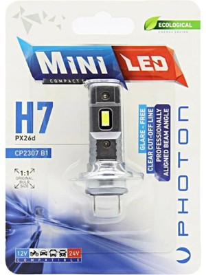 Özgürce Mini H7 Compact LED Set, Parlak ve Dayanıklı, Güçlü Aydınlatma