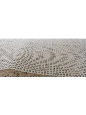 Ünal File Ip Desenli Masa Örtüsü Kaliteli Hasır 140 x 400 cm Şeffaf Masa Örtüsü Şeffaf Pvc