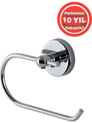 Banyom Home Krom Paslanmaz Pirinç Karaca Tuvalet Kağıtlık