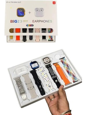 Normadia I20 Ultra 2 Max Suit 7 Kordonlu Akıllı Saat, Zamanlayıcı ve Alarm Özellikleri