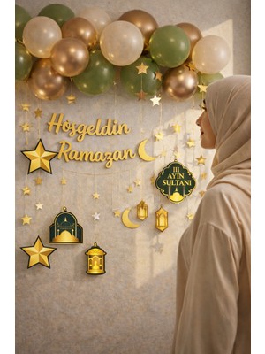 İnci Sepette Hosgeldin Ramazan Ev Süsleme Seti