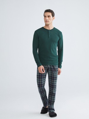 Lc Waikiki Yeni Sezon Standart Kalıp Erkek Pijama Takımı