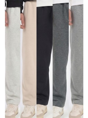 Veleno Erkek 5'li Avantajlı Paket Baggy Bol Paça Bel Lastikli Pike Pantolon