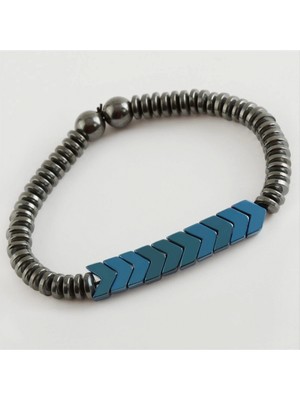 Marsilyan Hematit Doğaltaş Bileklik