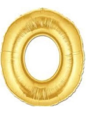 Sylar O Harf Folyo Balon Altın Renk 40 Inç