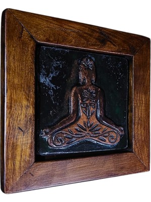 Toprakana Art Buddha Seramik Duvar Panosu