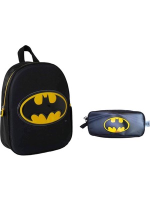 Batman Anaokulu Çantası ve Kalem Kutusu