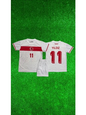 Rodak Spor Kenan Yıldız 11 Türkiye Şortlu Çocuk 2026 Dünya Kupası Forması 2'li Set