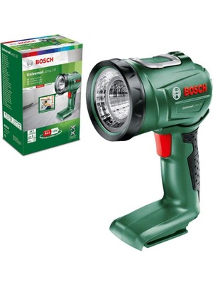Bosch El Feneri 18 Solo Akülü, Hafif ve Güçlü, Çok Yönlü Aydınlatma