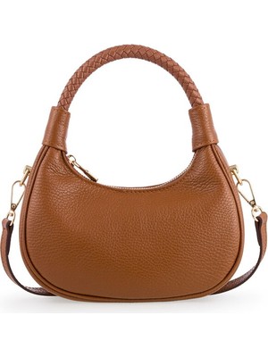 Bilik Deri Hakiki Deri Taba Kadın El Çantası Blm 7560