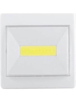 Popüler Sepet PS-801 Cob Ledli Mıknatıslı Yapışkanlı Lamba