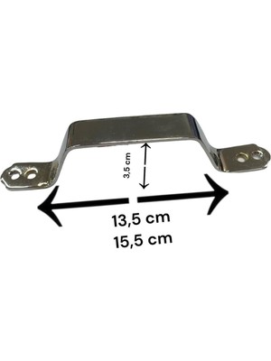 Ennalbur Demir Doğrama Kulp Krom Kaplama