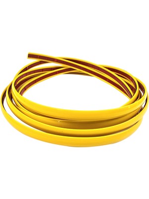 Trend Garaj Sarı 9mm  Dekoratif Yapışkanlı Şerit 3 Metre