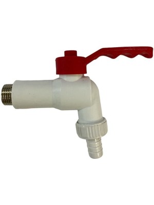 Ennalbur Komplus 1/2 Plastik Küresel Musluk