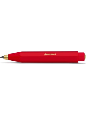 Hepta Collection Kaweco 10001152 Klasik Sport Clutch Mekanik Kurşun Kalem, 3.2 mm Uç Kırmızı