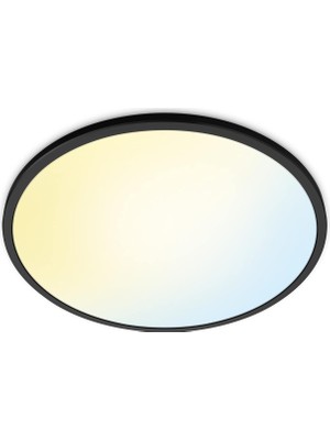 Hepta Collection Superslim Tavan Lambası Ayarlanabilir Beyaz, Kısılabilir, Sıcak Ila Soğuk Beyaz, 32 W, Wi-Fi Üzerind