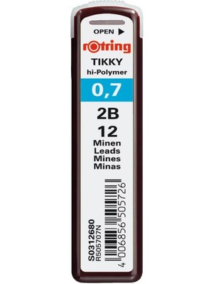 Hepta Collection Rotring Tikky Rd 0.7+Min Silgi Hediyeli - Menekşe Mavi