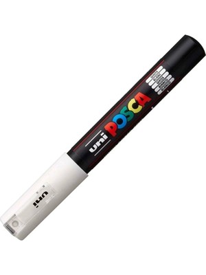 Hepta Collection Pc-1m Boyama Markörü 0.7 mm Beyaz