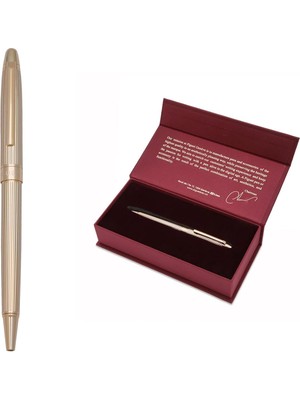 Hepta Collection Piguet Genève - Lüks ve Ergonomik Tükenmez Imza Kalemi - Sigma Serisi - Mavi Mürekkep - Evrensel Sch