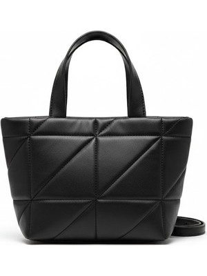 Heybe Shop Kadın Kapitone Desenli Puf Omuz ve Çantası