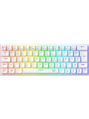 Delixa Blueforce Runner Ful Rgb Mekanik Klavyesi Blue Switch Q Beyaz