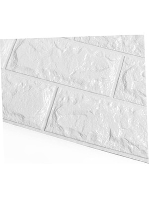 Esranın Dünyası 3D Tuğla Desenli Kendinden Yapışkanlı Duvar Paneli 58X38 cm RSFTA34-ESRDNS