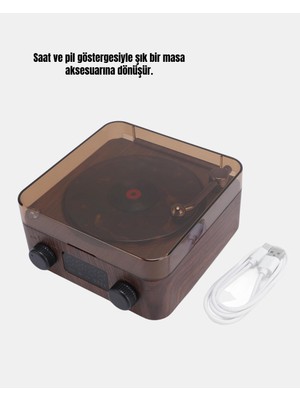 Carmella Gramafon Speaker Kahverengi STKN34-ESRDNS