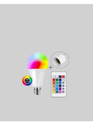 Esranın Dünyası 9 Watt Beyaz Işık ve Renk Ayarlı Akıllı LED Ampul STKN34-ESRDNS
