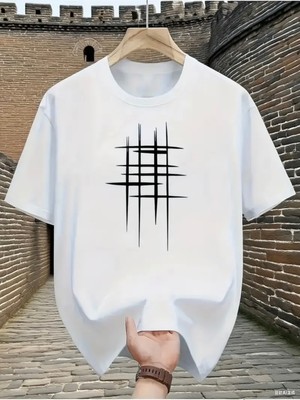 Mercoledi Grafik Baskılı Oversize Bisiklet Yaka T-Shirt