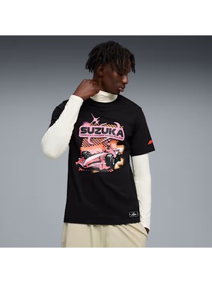 Puma F1 Japan Tee Erkek Siyah Tişört 63450901
