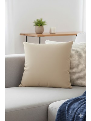 Nisahometeks Leke Tutmaz Kadife Kırlent ve Yastık Kılıfı