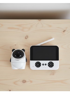 Uzaktan Kontrollü Hd Bebek Kamerası Zoom ve Sıcaklık Sensörlü