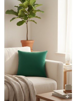 Nisahometeks Leke Tutmaz Kadife Kırlent ve Yastık Kılıfı